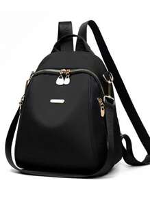 Mochila informal de gran capacidad, bolso de viaje, bolso escolar, bolso de mano y bolso de hombro versátil y de moda para mujer
