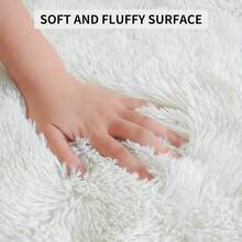 Large Shaggy Rug Fluffy Rugs Bedroom Living Room Soft Carpet Floor Mat 230X160CM - Beige - View 5