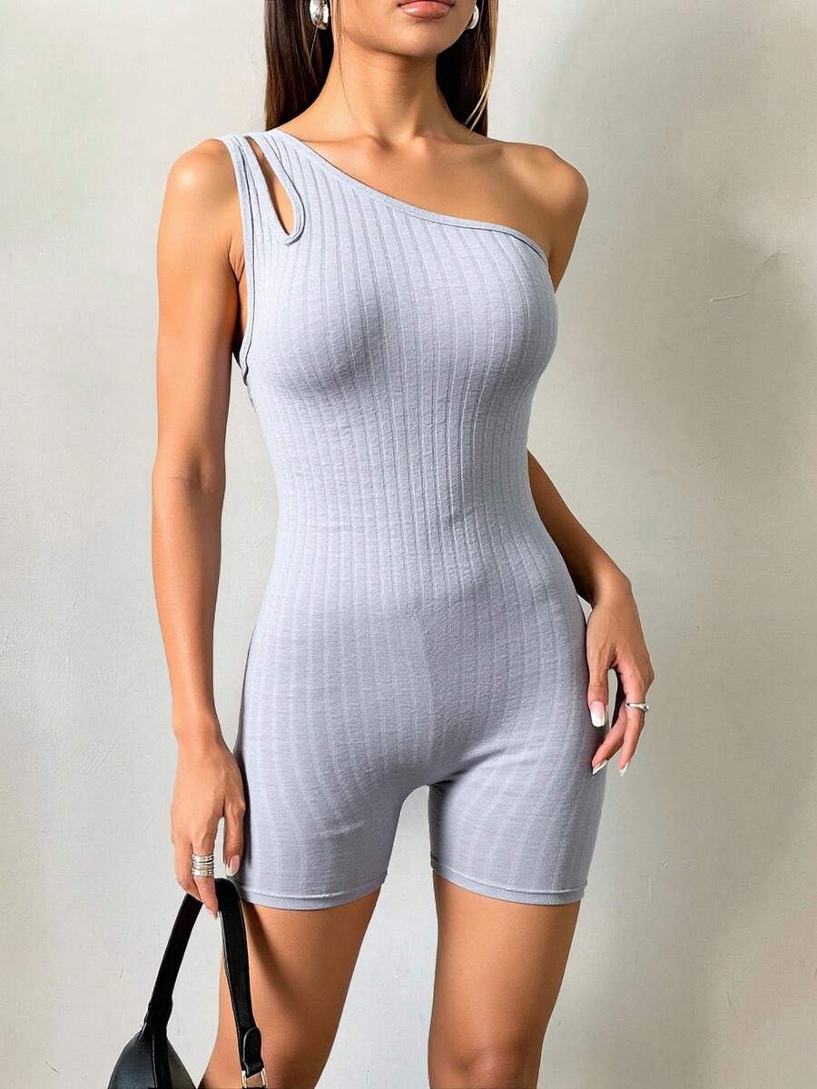 Women Unitards - Grey - View 1