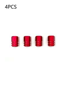Car Aluminum Alloy Multi-Function Tire Valve Cap - Red - View 10