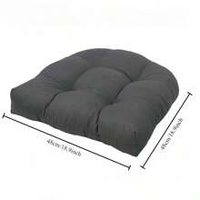 1-Pack Cushions, Perfect For Garden Chairs, Sofas, And Rattan Chairs, Thickened Design, Breathable And Comfortable, Suitable For Outdoor Use School Supplies,Back To School