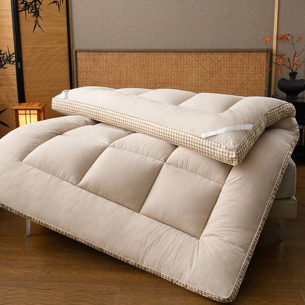 Matelas Pliable pour Sol - Confort Ultra-Doux pour Dormir sur le Sol du Tatami, Dortoir et Appartement