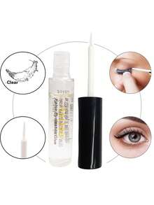 Asiteo 1 Stück 5ml transparenter Wimpernkleber, wasserfester Kunstmink Wimpernkleber, Make-up Wimpernkleber - Transparent - Übersicht 5