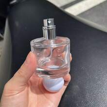 1入組30毫升可裝香水的圓形玻璃噴霧瓶，配備細水霧噴頭，適用於旅行 - 白色 - 查看 8