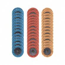 45Pcs Sanding Discs 50mm 1/4" Coarse Grit Roll Lock Surface Conditioning Holder Polishing Sanding Disc