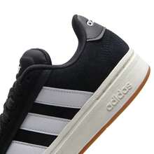 Adidas Men's And Women's Tennis Shoes GRAND COURT ALPHA 00s Comfortable Sports Casual Shoes JR0543 - Black/White/Resin Yellow - View 8