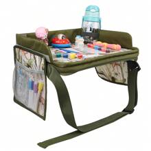 1pc Baby Portable Travel Car Drawing Board, Wipeable Kids' Drawing Board, Car Whiteboard Drawing Board Tray