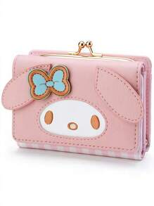 Sanrio هدية عيد الأم سانريو 1 قطعة محفظة استخدام متعدد جميلة كيتي و بومبومبورين، مناسبة للتنقل اليومي، هدية عيد ميلاد