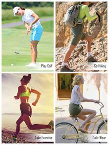 3 Pcs 5" Women's Quick-Dry Running Shorts Lightweight Athletic Workout Shorts With Pockets For Gym, Jogging & Training, High-Performance Stretch Fabric - Black-dark Gray-lilac Gray - View 7