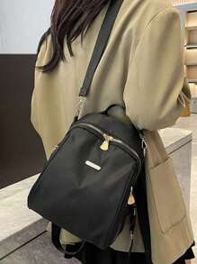 Mochila informal de gran capacidad, bolso de viaje, bolso escolar, bolso de mano y bolso de hombro versátil y de moda para mujer