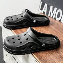 Men's Flat-Soled Clogs Are Breathable, Comfortable, Non-Slip, Wear-Resistant, Casual And Versatile, Daily Home Outing Work Shoes