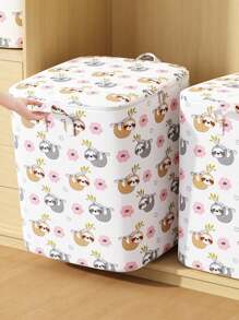 1/3 piezas Caja de almacenamiento con estilo de cremallera, caja de almacenamiento de gran capacidad, adecuada para guardar ropa, mantas, chaquetas de plumas, ropa de cama, caja de almacenamiento portátil, caja de almacenamiento decorativa, adecuada para dormitorios, armarios, tocadores, dormitorios, apilable, ahorro de espacio, no se ensucia fácilmente, fácil de abrir y cerrar