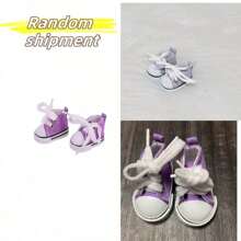 1 pezzo Scarpe tela mini: 17cm Scarpe mini, tessuto leggero e facile da indossare, versatile per ogni occasione, adatto per cosplay e come accessorio di costumi in miniatura (solo scarpe)