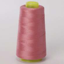 1 pièce Fil à coudre, 402 grande bobine de fil à coudre pour machine à coudre, plusieurs couleurs au choix; 3000 yards/bobine, fil à coudre domestique; convient à diverses situations (emballage aléatoire, couleurs aléatoires des tubes enroulés)