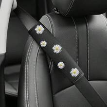 Pernuțe de umăr pentru centura de siguranță auto, protecție pentru gât, accesorii auto cu decor de desene animate, potrivite pentru toate anotimpurile