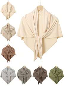 1 pièce Foulard triangulaire antidérapant et respirant pour femmes, bonnet de doublure de couleur unie décontracté, peut être utilisé comme bandeau de sport, confortable et frais pour un port quotidien