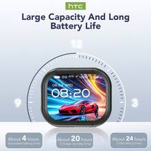 HTC NE20 AI 翻译耳机：支持 131 种以上语言翻译，无线 6.0，超长续航，触控操作，智能 LCD 屏幕，适合健身、旅行和工作的游戏耳机 - Black NE20 AI - 查看 2