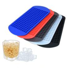 1pc 1cm Ice Cube Tray With 160 Slots, Mini Silicone Ice Cube Mold, Super Small Square Ice Cube Maker - Multicolor - View 6