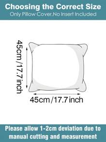 4pcs Couch Throw Pillow Covers Emerald And Green Decorative Pillow Covers Farmhouse Square Soft Pillow Covers For Home Decor Living Room Couch Sofa Bedroom Car Pillowcases