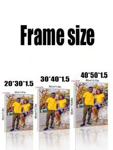 1 Khung Tranh Canvas In Ảnh Theo Yêu Cầu, Tranh Tranh Canvas Tùy Chỉnh, Tranh Nghệ Thuật Trang Trí Phòng Tắm, Phòng Ngủ, Văn Phòng và Phòng Khách, Trang Trí Tường, Món Quà Hoàn Hảo Cho Bạn Bè Và Gia Đình, Quà Sinh Nhật, Tốt Nghiệp, Đa Chức Năng, Chống Nấm Mốc, Trang Trí, Có Thể Tái Sử Dụng, Tinh Tế, Phong Cách, Chất Lượng Cao, Đáng Yêu, Hiện Đại, Tùy Chỉnh, Độc Đáo, Cá Nhân Hóa, Dành Cho Nữ, Bạn Trai, Bạn Gái, Bố, Mẹ, Túi Du Lịch - Nhiều màu - Xem 5