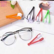 1pc Portable Multifunctional Glasses Sunglasses Wipe Cleaning Brush Cleaner Tool