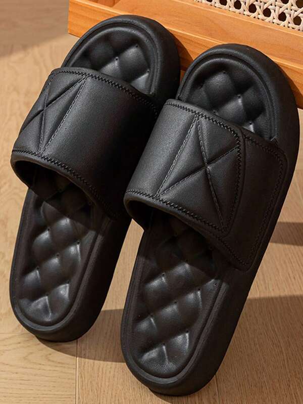 Chanclas de ducha para hombres de verano con suela suave y cómoda, antiolores y con masaje en la Bottom