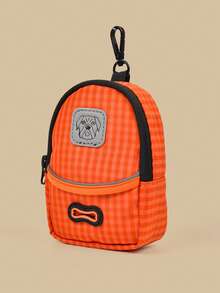 (Hot New Product) Plaid Pet Training Reward Bag And Poop Bag Storage Rack, Universal Type Can Be Installed On All Types Of Leashes - Multicolor - View 12