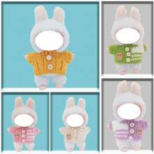 1pc Clothing Outfit (Without Doll) Suitable For 17cm Doll Clothes/Dress Accessories,Labubu Clothes Doll,Doll,Doll Clothes