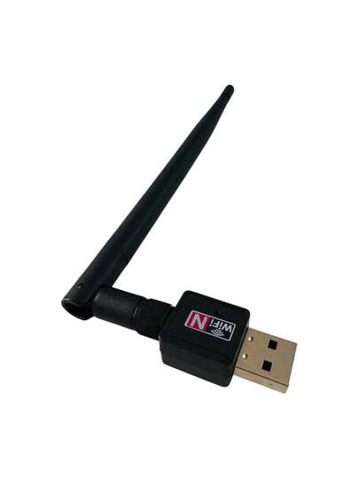 Antena Adaptador Wireless Usb 2.0 802.11N Wi-fi Internet 1800Mbps Pc Notebook Computador (WIFI+ANTENA)