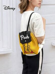 IP Cute Mini Backpack, With Adjustable Shoulder Strap, Suitable For Holiday Travel, Personal Items, Shopping - Orange - View 2