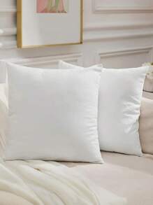 2 Packs Soft Peach Skin Polyester Festive White Throw Pillow Covers | Three Sizes, Machine Washable, Hidden Zipper, Perfect For Outdoor Patio, Garden, Balcony And Indoor Sofa Decor - Pillow Insert Not Included,Fall Decor,Autumn Decor,Room Decor