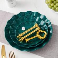 1 pezzo Cesto portafrutta a tre livelli, organizzatore da cucina, vassoio per servire, vassoio per spiedini, multifunzionale per casa, cucina, sala da pranzo, soggiorno, adatto per set da tè, set da acqua, caramelle, biscotti, pane, matrimoni, banchetti, regali, compleanni, Natale, accessori per la cucina, essenziale per le vacanze