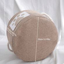 1 pieza Cesta de juguetes para perro, Caja de juguetes para perro, Contenedor de juguetes para perro, Almacenamiento de juguetes para perro, Organizador de almacenamiento para mascotas, Cesta de almacenamiento de tela con asas, Cesta de almacenamiento para juguetes de perro, juguetes de gato, juguetes de mascotas, Cesta para perros para juguetes, mantas, ropa para mascotas, accesorios, Organización y almacenamiento para perros, Regalo de Navidad