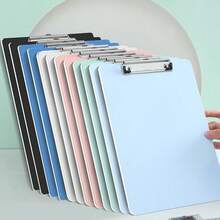 Morandi A4 Size Plaster File Writing Board, Plasterboard For Students, Exam, Office, Meeting, Information, Invoice, Menu, Notepad,Back To School,School Supplies - Multicolor - View 3