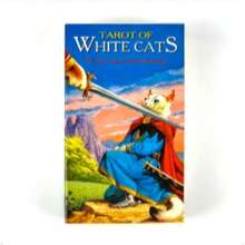 Mazo de Tarot con arte fantasía de gatos y naturaleza - Diseñado para la exploración espiritual y la relajación del fin de semana