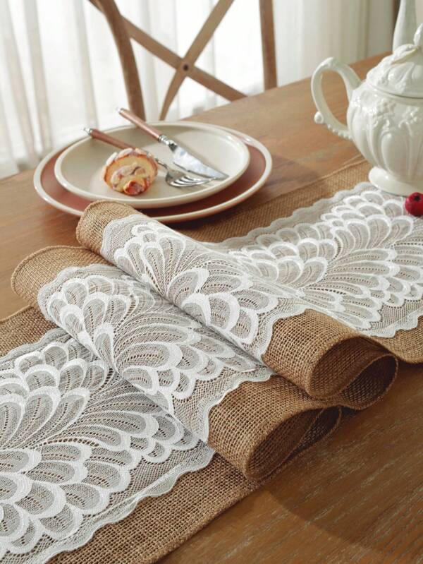 1 pieza Camino de mesa de lino retro con borlas, se puede usar como mantel para mesa de café, aparador, mesa de comedor de cocina, individual, manta de picnic, regalo, decoración del hogar, café, estudio, villa, fiesta, reunión familiar, decoración navideña, interior y exterior, decoración de habitación, muebles de exterior, fiesta de jardín, decoración de boda, disponible en varios tamaños