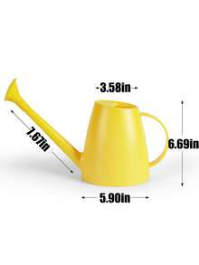 1 件盆景浇水壶，长颈浇水壶，室内外植物浇水壶，现代小型可拆卸喷嘴浇水壶，长嘴浇水壶适用于室内盆景植物和花园花卉 1/2 加仑 1.8 升 60 盎司