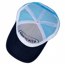 JZML 1pc Men's Letter Embroidered Truck Driver Cap