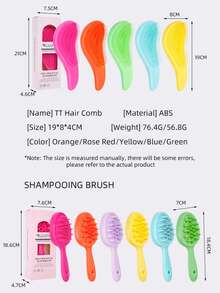 Set 1 buc-2 buc/set perie de păr pentru păr creț, gros, drept și natural - Perie delicată de descurcare pentru femei și bărbați cu peri flexibili - Perie de păr netedă pentru păr ud și uscat, Perie de păr, Perie pentru spate neted, Perie de coafat, Perie pentru păr creț, Perie pentru margine, Pieptene de păr, Perie de păr, Set perii de păr, Pieptene de păr, Pieptene pentru bucle, Perie de descurcare, Perie de păr pentru femei, Păr, Călătorii, Produse pentru păr, Instrumente pentru păr, Articole pentru păr, Frizerie, Accesorii pentru frizerie, Frizerie, Echipament de coafură