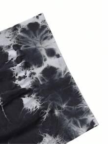 TNTOR Mallas deportivas de yoga con efecto teñido anudado para mujer de talla grande 751D, Mallas de fitness de cintura alta que levantan las caderas para mujer de talla grande, Mallas elásticas de secado rápido para mujer de cintura alta para deportes, Pantalones negros de yoga de cintura alta con efecto de control del abdomen, Pantalones cortos de ciclismo de cintura alta adecuados para ejercicio y deportes que levantan las caderas y mejoran el Body, Shorts cómodos adecuados para entusiastas del fitness