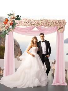 2pcs/ Porch Welcome Bouquet Decoration, Vintage Faux Flower Decoration, Green Leaf Rose Peony Door Wreath For Halloween Winter Party Anniversary, Wedding Birthday Party, Valentine's Day New Year's Home Decoration Gift