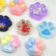 1/2/4/5 piezas Caja ciega Juguete apretable con forma de pata de gato, de repuesta lenta, juguete sensorial lindo, juguete de novedad, juguete de simulación de blobfish kawaii, juguete comprimible para autismo, alivio de estrés de silicona, regalo sorpresa de Navidad/Halloween/cumpleaños, suministros para fiesta festiva, artículo esencial de oficina