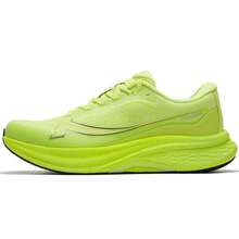 XTEP Zapatillas de running ligeras y transpirables para hombres para deportes al aire libre y uso diario, con talla grande de 2000 km - Verde eléctrico - Ver 1