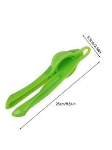 1pc Plastic Lemon Squeezer, Creative Cross-Border Kitchen Tool, Manual Juicer, Portable Citrus Press Separator, Small Fruit Juice Extractor For Home Use - Multicolor - View 2