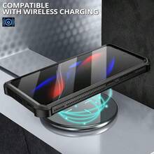 Dexnor For  Galaxy S21 Ultra Case [Built In Screen Protector And Kickstand] Heavy Duty Military Grade Protection Shockproof Protective Cover For  Galaxy S21 Ultra 5G 6.8 Inch Black - 黑色 - 查看 6