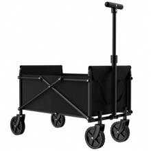 Small Collapsible Folding Wagon Beach Wagon Cart Heavy Duty Utility Grocery Cart