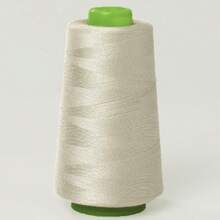 1 pièce Fil à coudre, 402 grande bobine de fil à coudre pour machine à coudre, plusieurs couleurs au choix; 3000 yards/bobine, fil à coudre domestique; convient à diverses situations (emballage aléatoire, couleurs aléatoires des tubes enroulés)