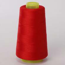 1 pièce Fil à coudre, 402 grande bobine de fil à coudre pour machine à coudre, plusieurs couleurs au choix; 3000 yards/bobine, fil à coudre domestique; convient à diverses situations (emballage aléatoire, couleurs aléatoires des tubes enroulés)