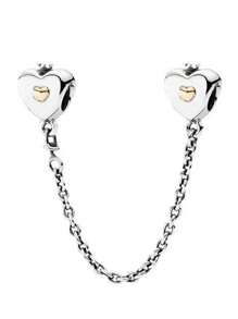 Disney 1 Piece Of 925  Sterling Silver Pendant Bead Necklace, Suitable For The Original DI.Y Bracelet, Women's Birthday Engagement Fashion Jewelry Gift Hot-Selling Style.