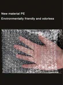 20pcs/Pack Cushioning Anti-Shock Anti-Drop Transparent Courier Express Packing Bubble Bags School Supplies,Back To School